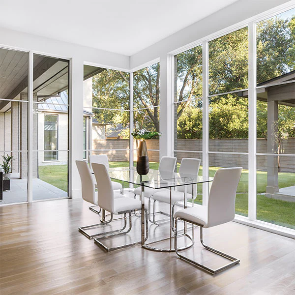 Residential glass enhances aesthetics, provides safety, and promotes energy efficiency
