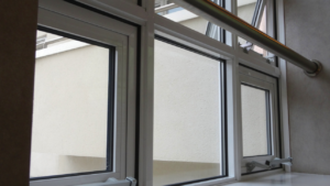 double-hung window