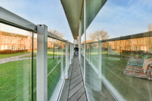 glass railings