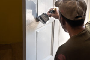 how to paint a front door